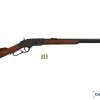 Replika-ase Villin Lännen Vipulukkokivääri Winchester 1873 toimivalla latausmekanismilla.