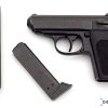 Denix replika-ase Walther PPK pistooli äänenvaimentimella.