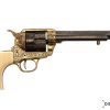 Replika-ase Villin Lännen revolveri Colt Peacemaker Cavalry kaiverrettu.
