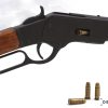 Asejäljitelmä Winchester 1873 vipulukkokivääri.